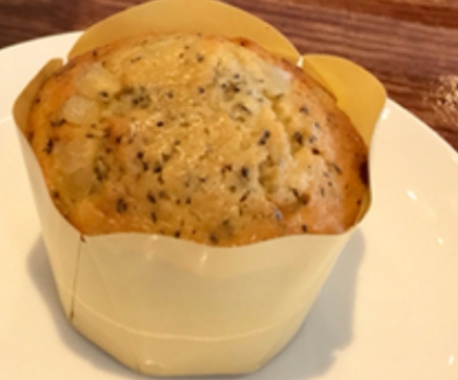 レモンの米粉マフィン