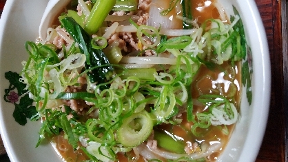 野菜タップリ、ひき肉の旨味で美味しく頂きました。レシピをありがとうございました(*^^*)