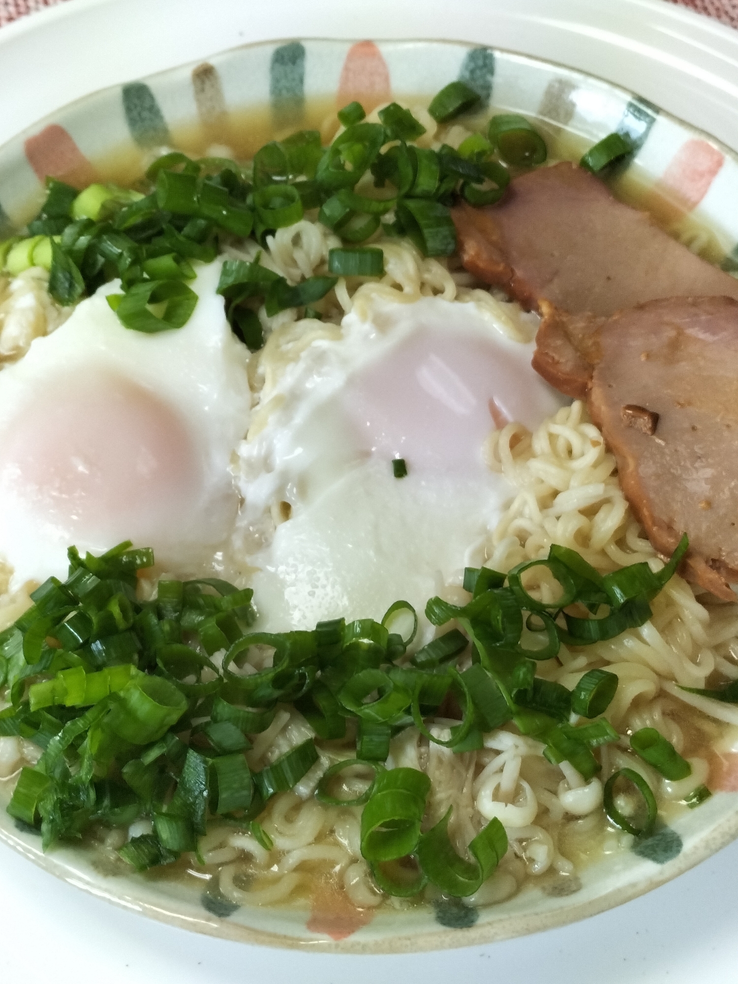 卵 ♡2 個〜☆栄養満天! 煮込み風ラーメン  ♬