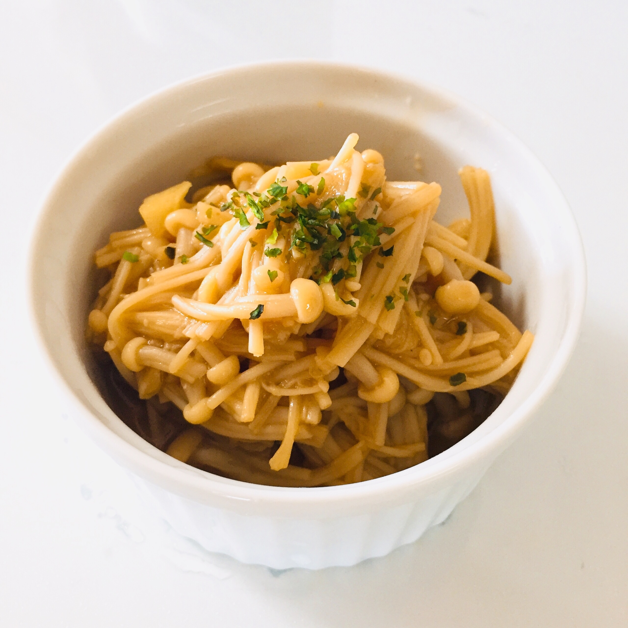 ご飯のお供にコレ♬ ニンニク味噌なめたけ