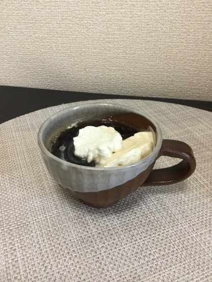 甘いクリーム入れて美味しかったです♡
ご馳走さまでした♡