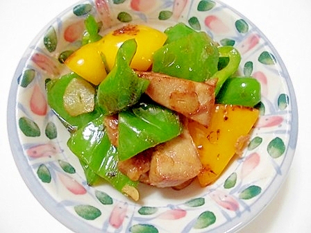 残ったローストポークで 野菜炒め