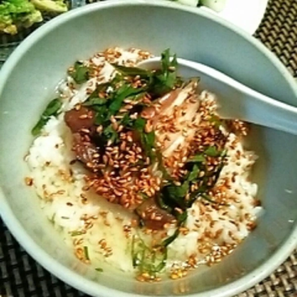 夏にさらっと嬉しい カツオのづけの出汁茶漬け レシピ 作り方 By 酔いどれんぬ 楽天レシピ 夏にさらっと嬉しい カツオのづけの出汁茶漬け レシピ 作り方 By 酔いどれんぬ 楽天レシピ