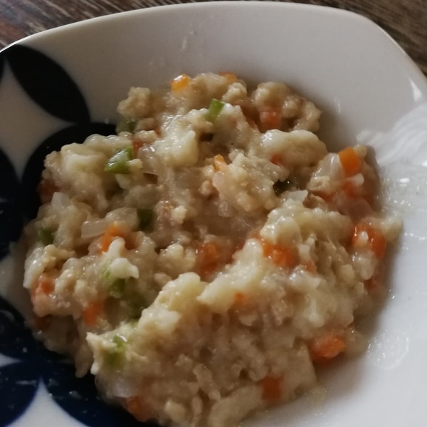 離乳食中期 鶏ひき肉と野菜のパン粥 レシピ 作り方 By やまもり 楽天レシピ 離乳食中期 鶏ひき肉と野菜のパン粥 レシピ 作り方 By やまもり 楽天レシピ