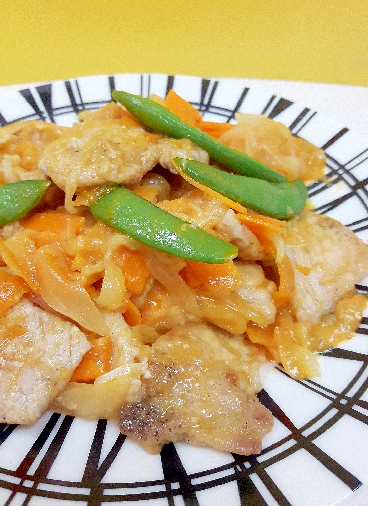 子供が喜ぶ(^^)豚肉と野菜のケチャップ炒め♪