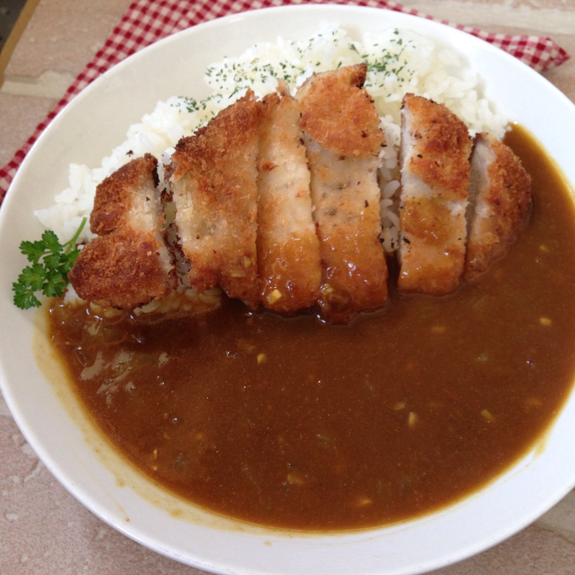 カツカレー♪