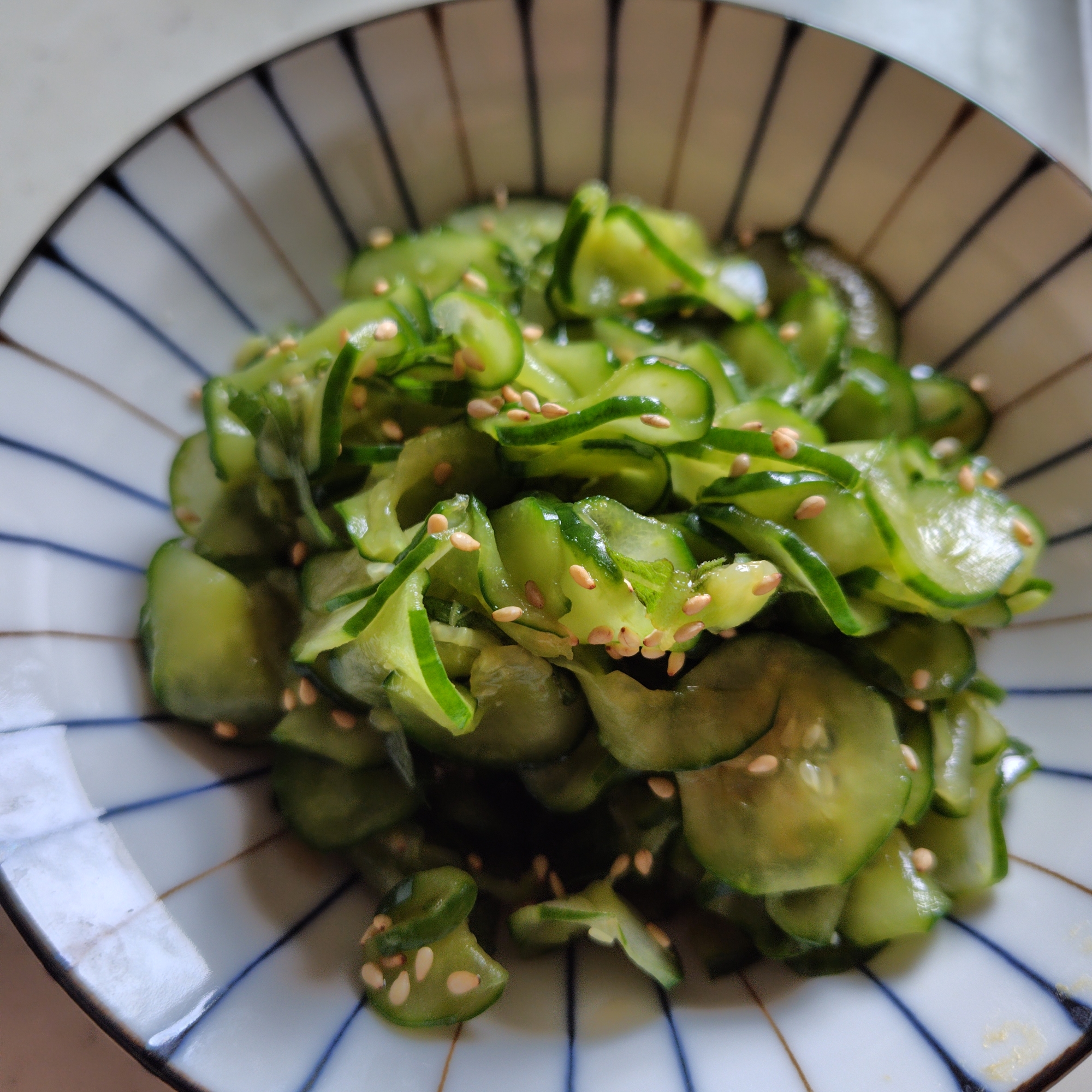 さっぱりきゅうり☆青しそ風味