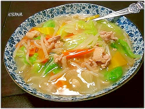 器に盛られたチャプスイ