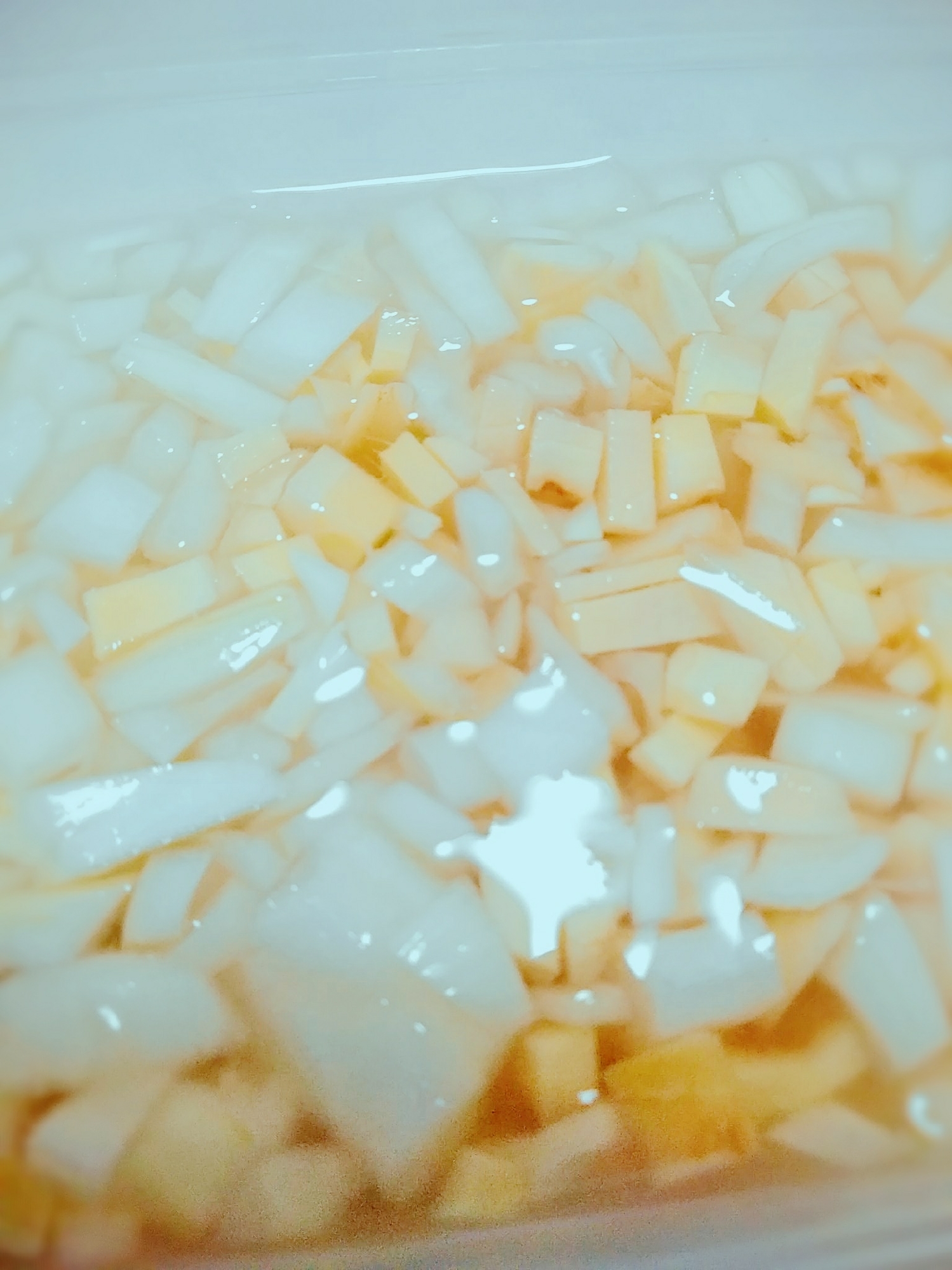 新生姜と玉ねぎの甘酢漬け