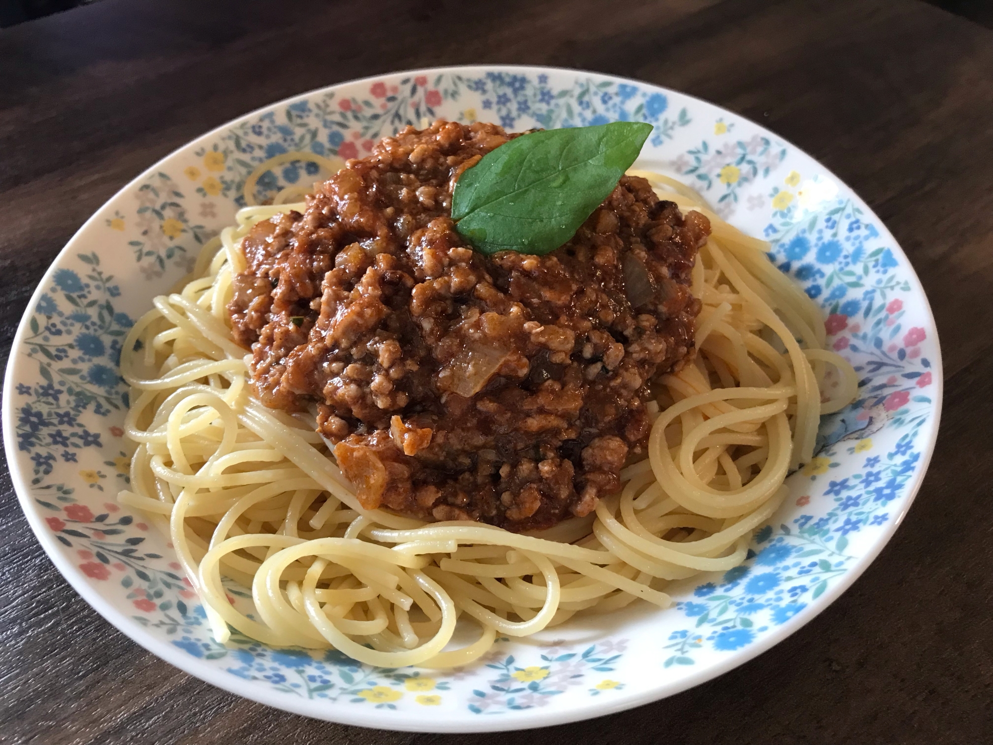 大人なミートソースパスタ♫