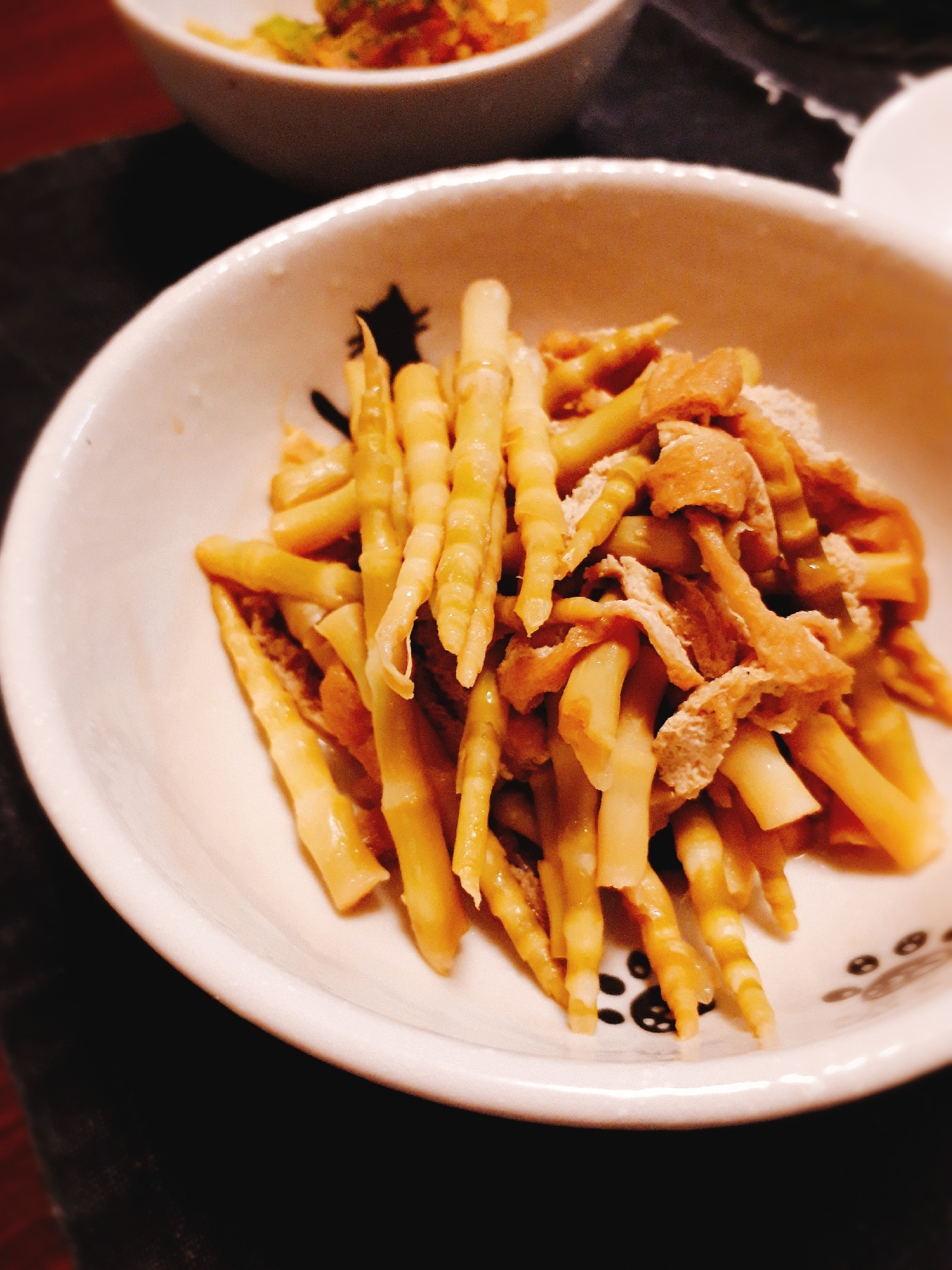 細たけのこと油揚げの煮物 レシピ 作り方 By Katsuma 楽天レシピ