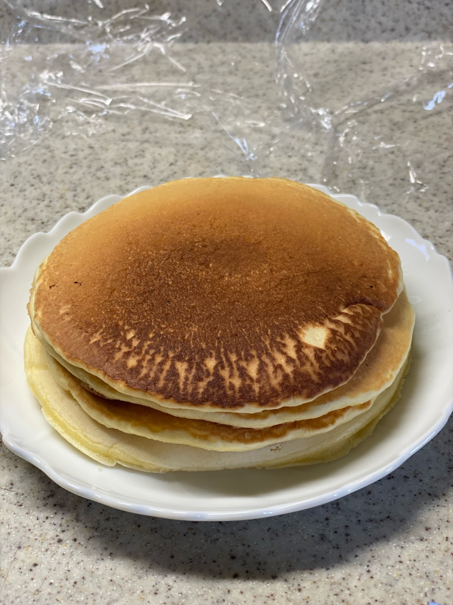 うちにあるものだけでパンケーキ
