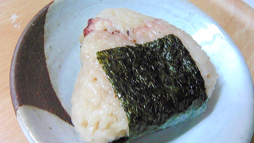 広島蛸飯とかき味のりのおにぎり