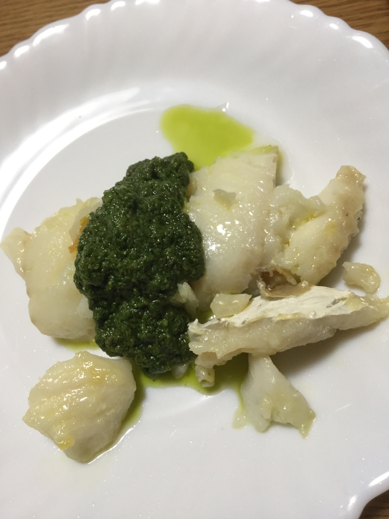 鱈のムニエルバジルソース レシピ 作り方 By あぽちょふ 楽天レシピ 鱈のムニエルバジルソース レシピ 作り方 By あぽちょふ 楽天レシピ