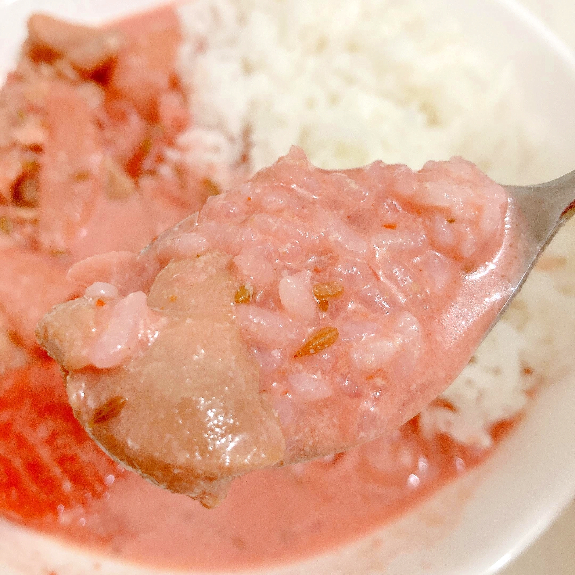 <イベントレシピ:ひな祭り>子供も喜ぶピンクカレー