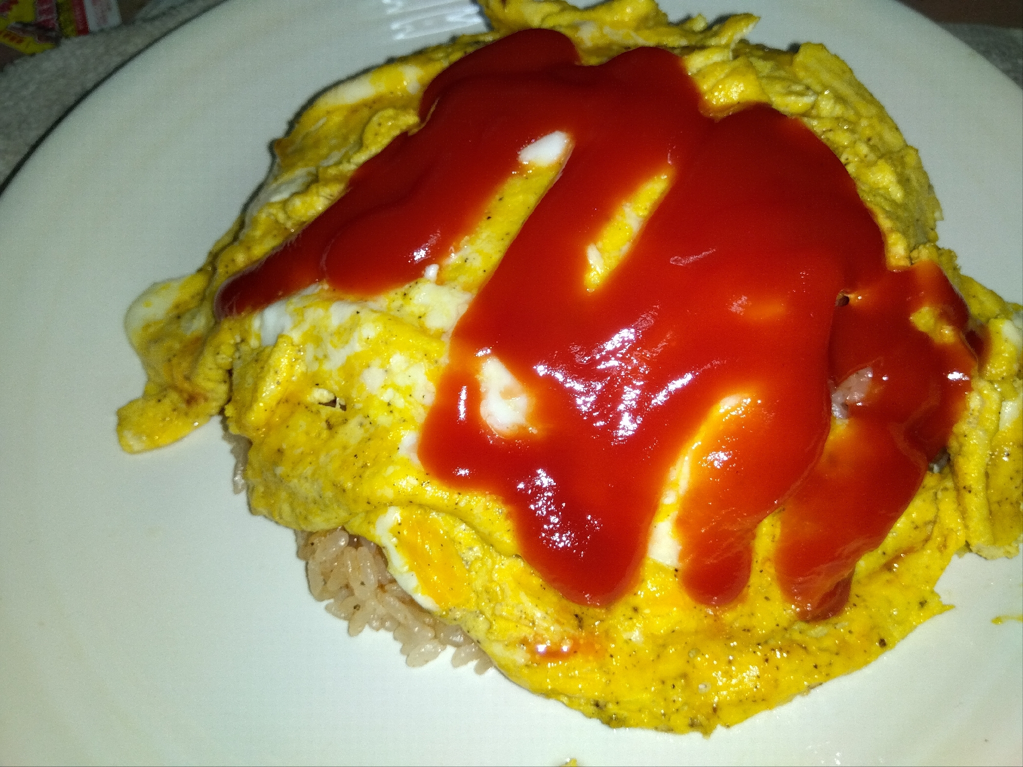 オムライス(炊飯器使用)