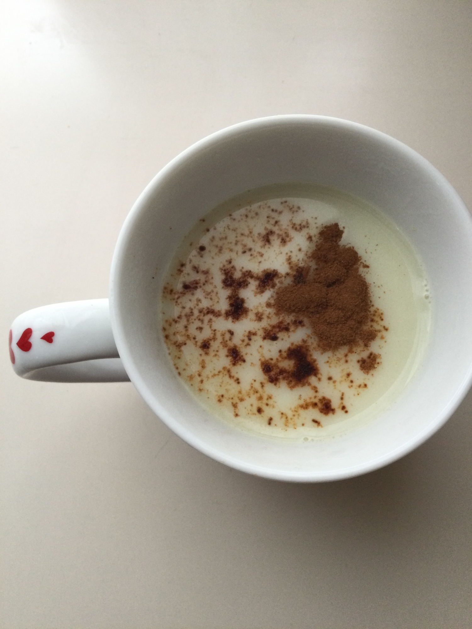 豆乳シナモンWしょうが湯