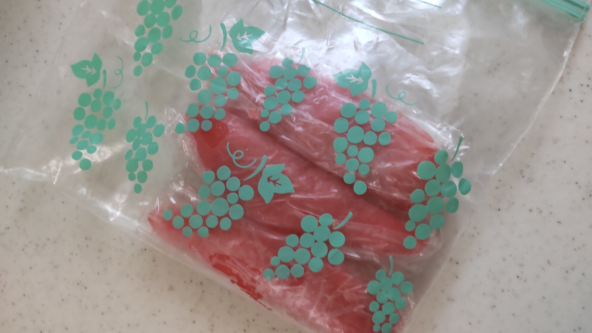 たらこも冷凍保存☆
