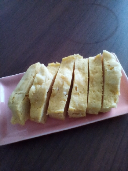 レンジで2分♪ふわふわ卵蒸しパン