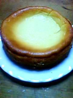 ミキサーで簡単!チーズケーキ