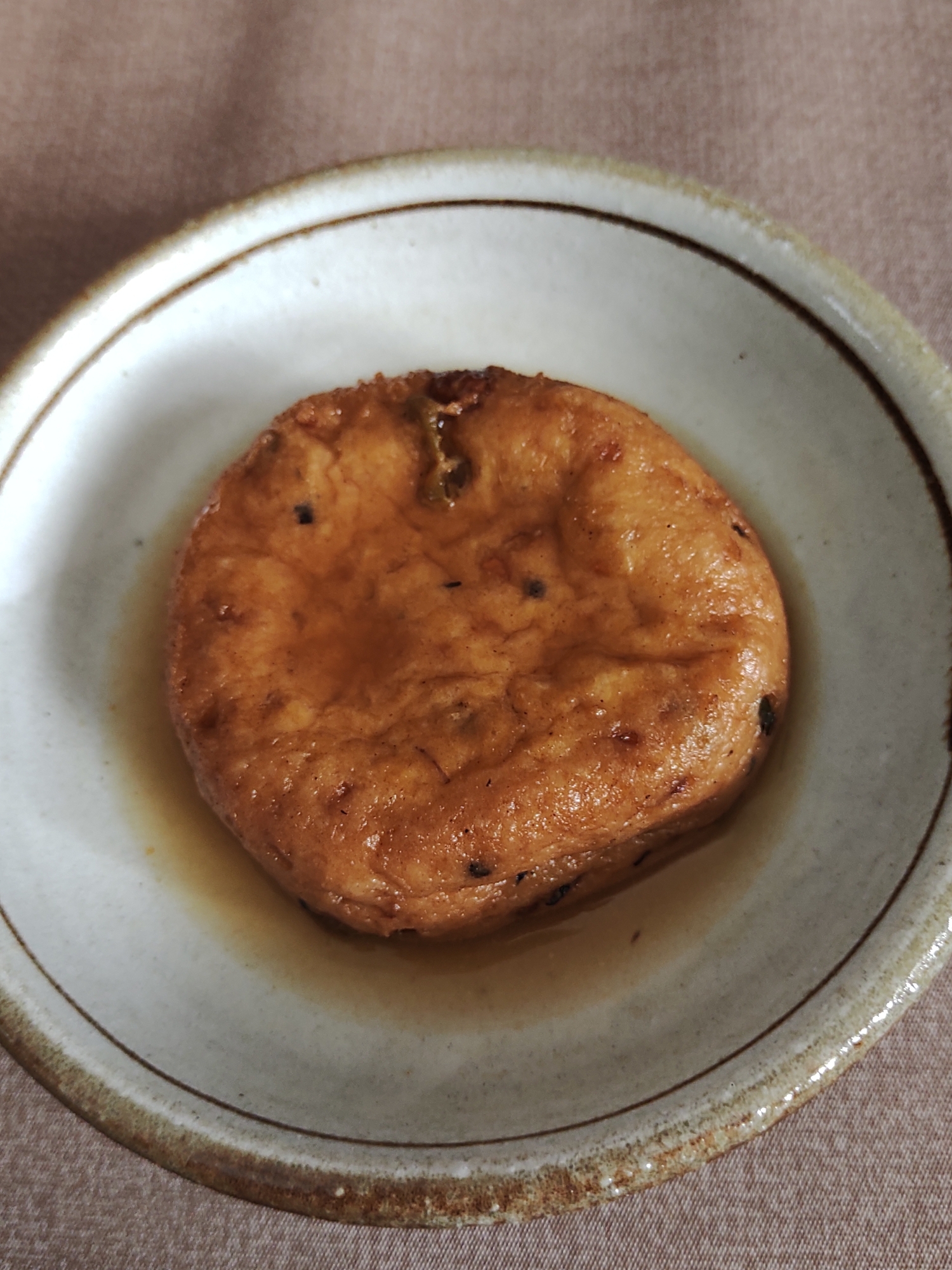 味が染みしみがんもどきの煮物