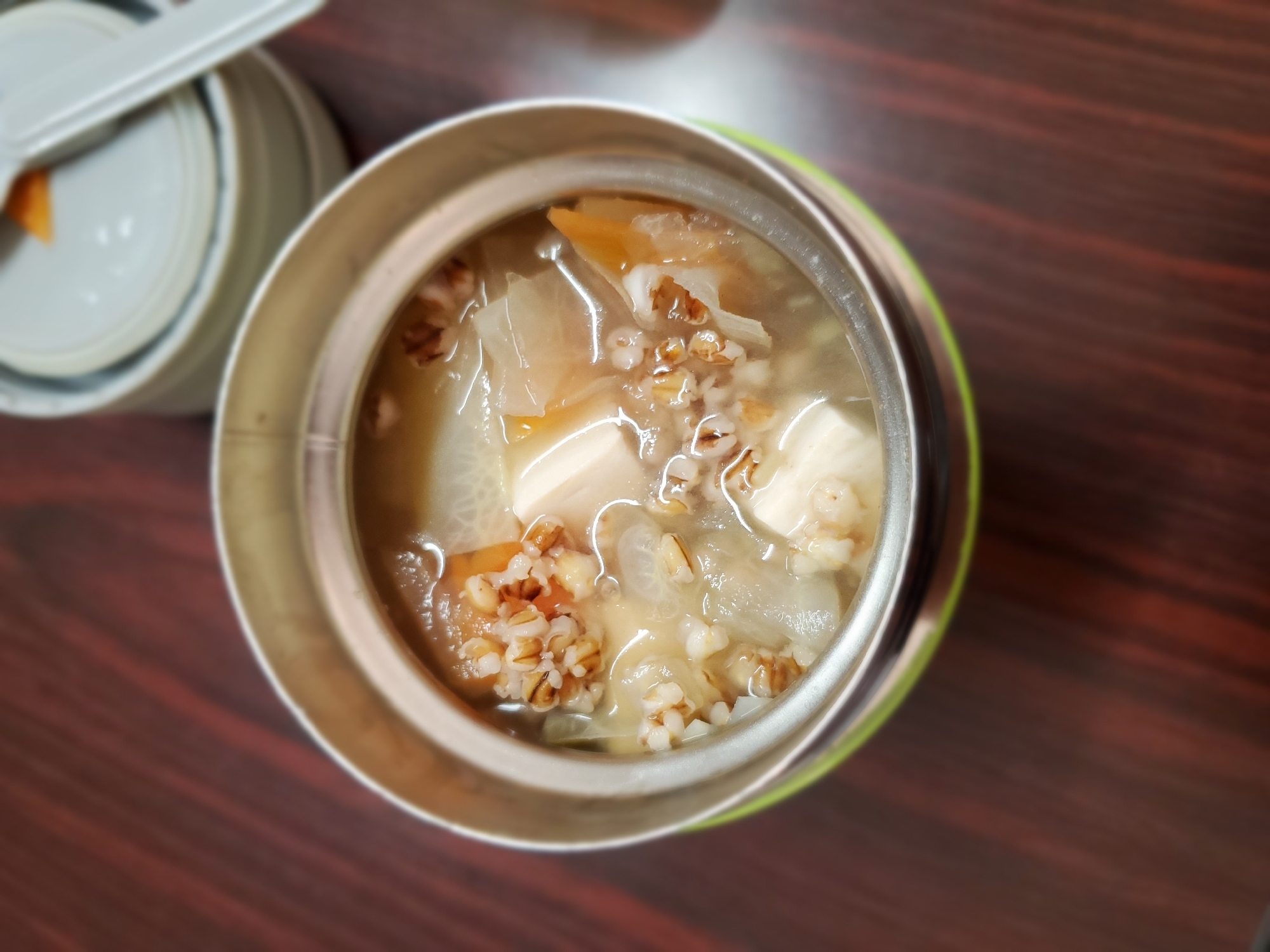 ダイシモチスープジャー(豆腐、大根、人参)