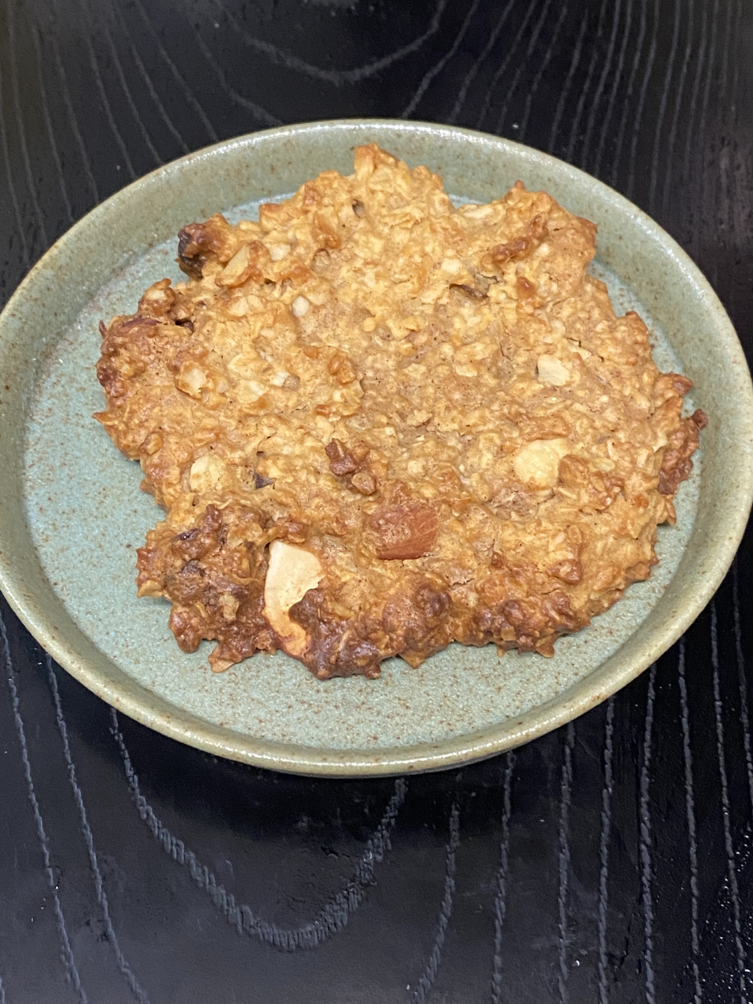 いちじくナッツのきなこシナモンオートミールクッキー