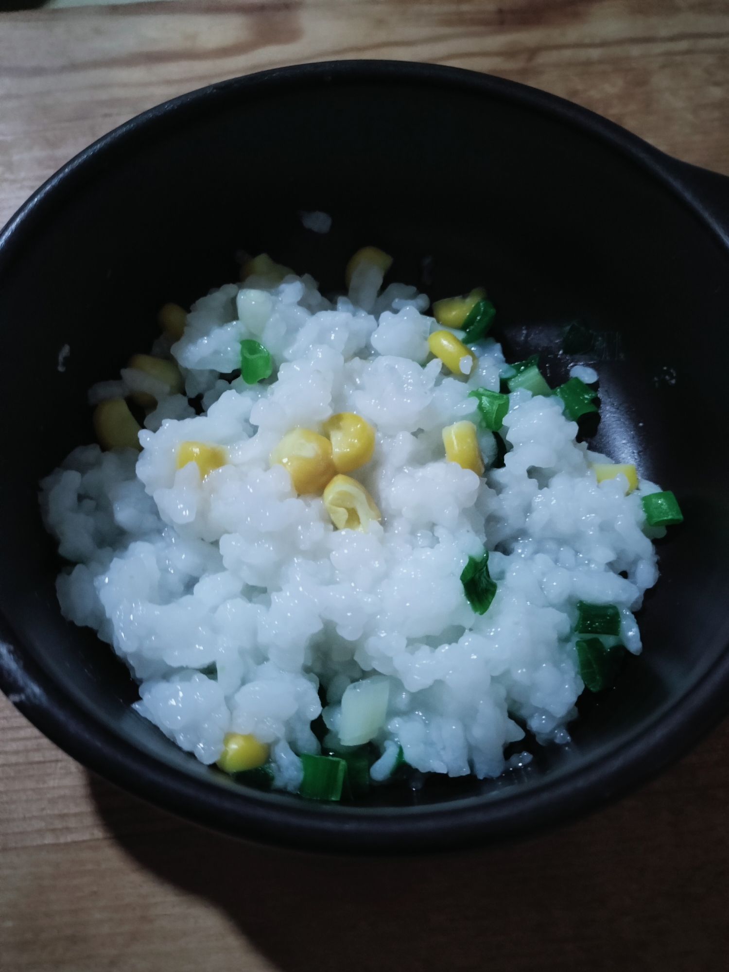 細ねぎコーン入りご飯