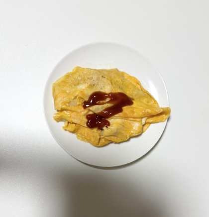 チーズと野菜のオムレツ