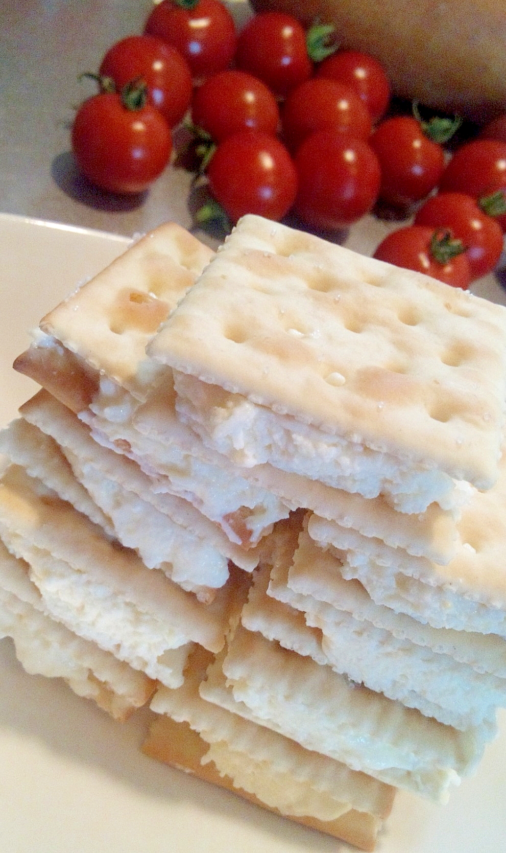 糖質制限レアチーズレモン・アイスサンド☆