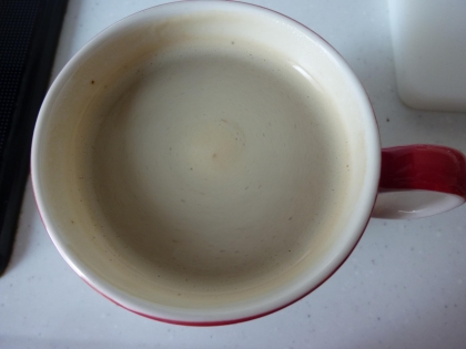 ジンジャーエールと豆乳の組み合わせって初めてだけど面白い（←失礼ｗ）♪すっきりめなカフェオレ美味しかったで～す（*＾＾*）