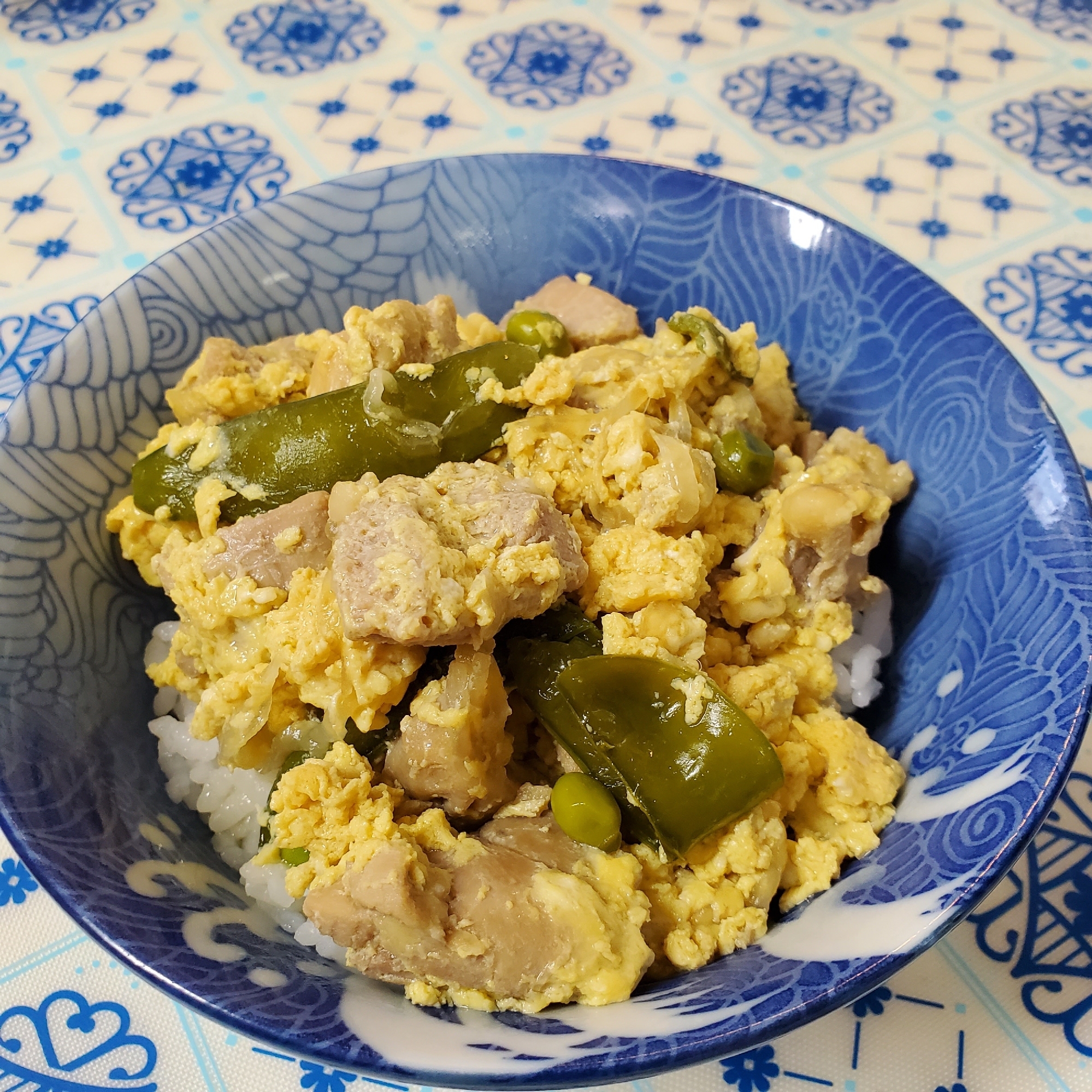 【めんつゆで】親子丼☆