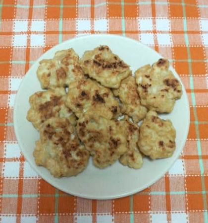 テフロンでノンオイルで焼きました！
簡単で美味しかったです♪ご馳走様でした(*^_^*)