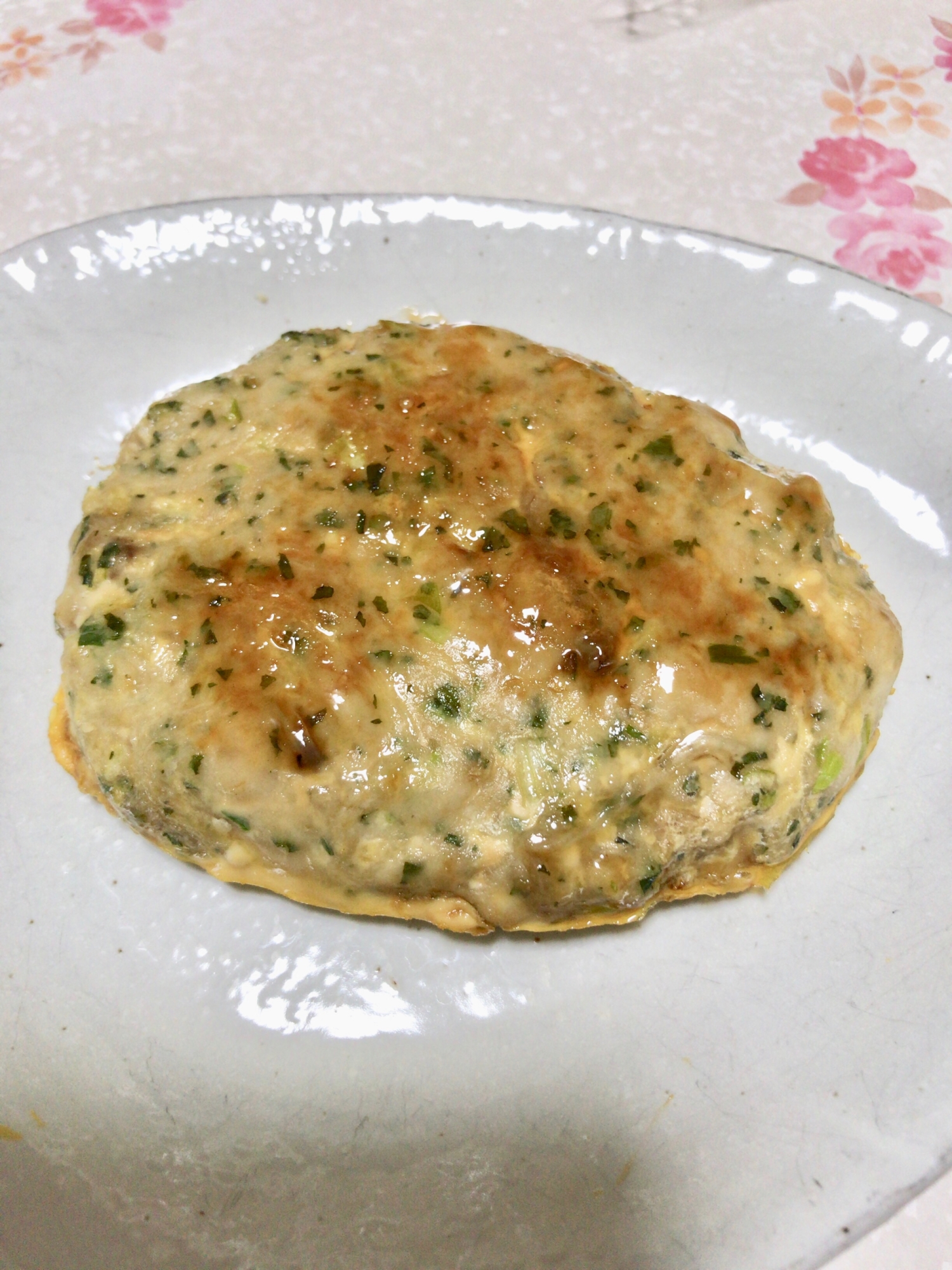 マグロの照り焼きハンバーグ