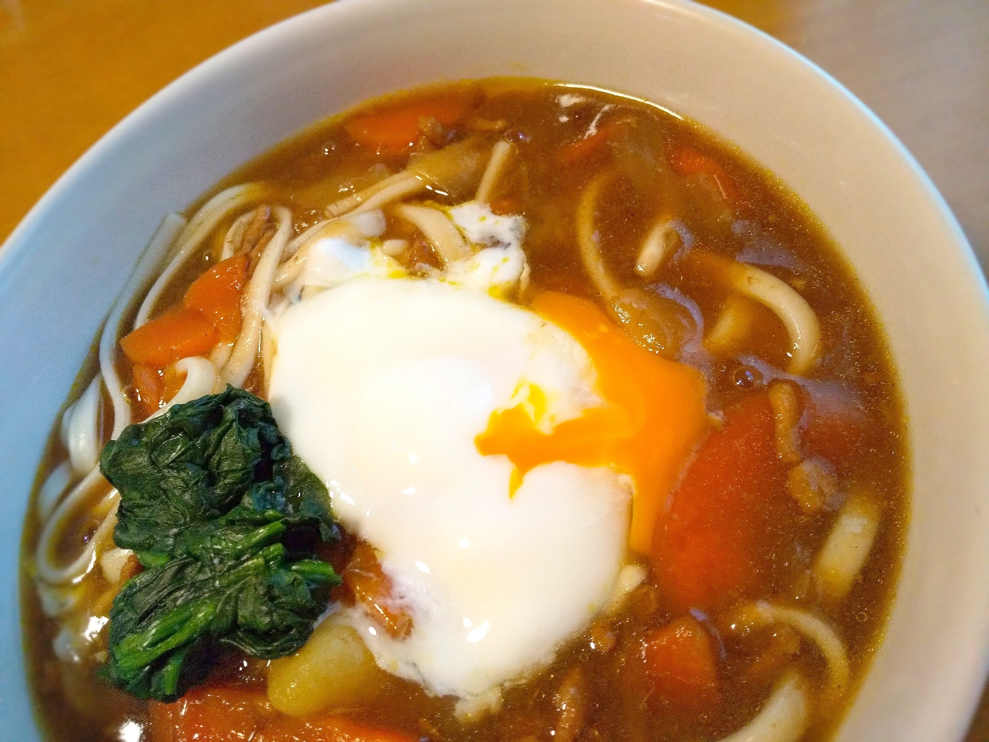 カレーリメイク＊定番カレーうどん