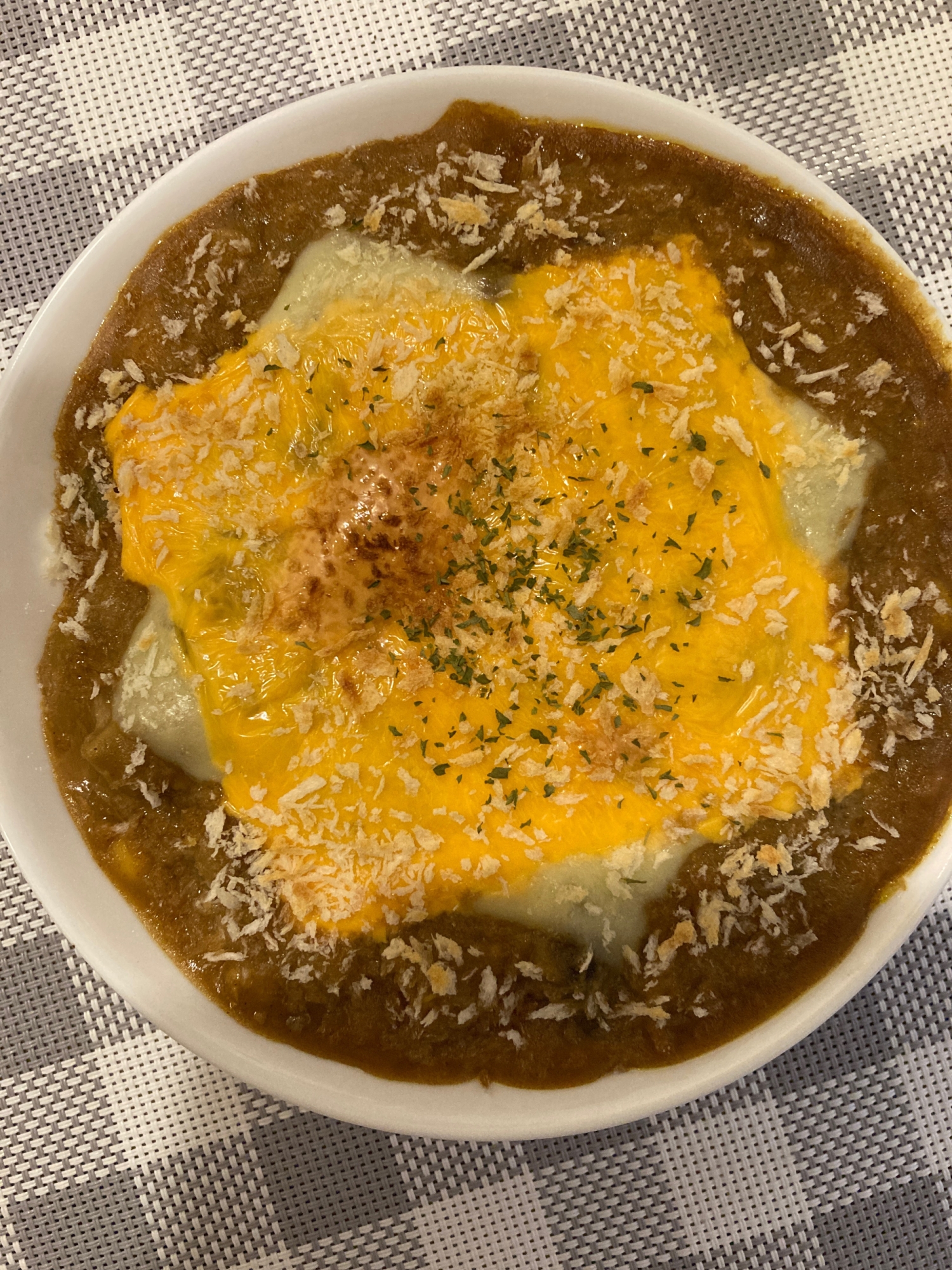 2日目カレーで☆簡単ドリア♪