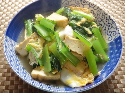 菜花がなくて小松菜で作りました。優しい味でほっこり美味しかったです。レシピありがとうございました(*^^*)