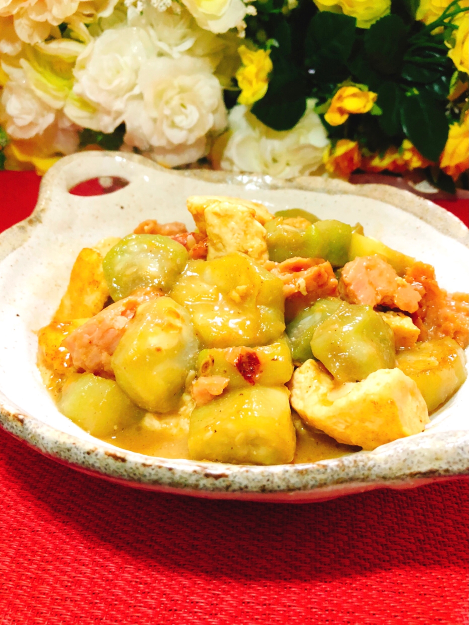 沖縄定番郷土料理*ナーベーラー味噌炒め(ヘチマ)