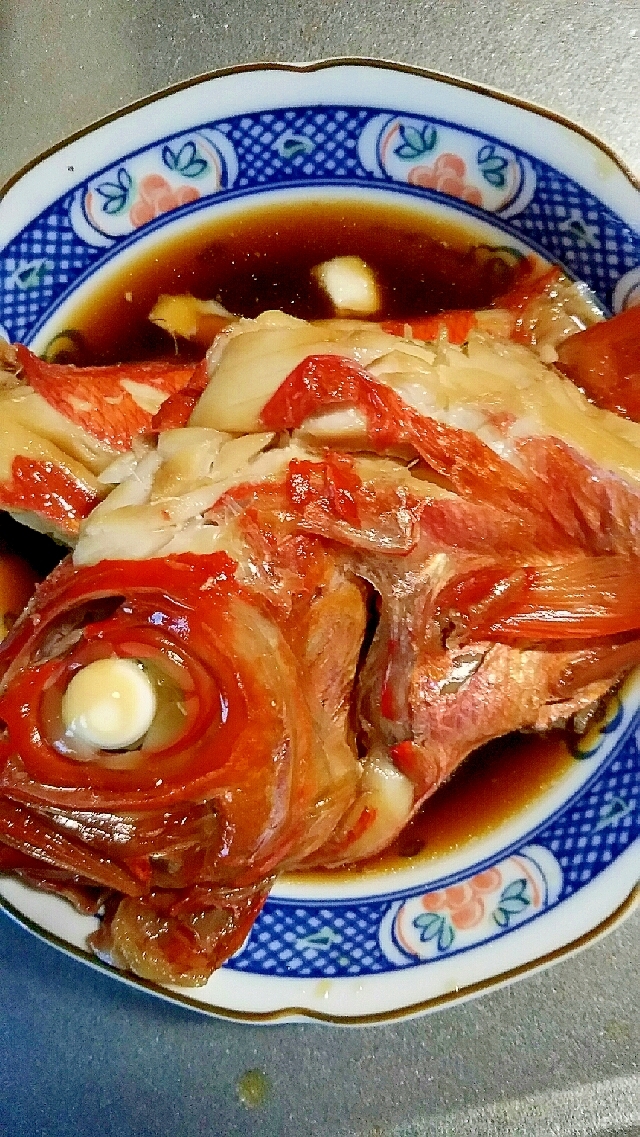 フライパンで簡単な金目鯛の煮付け レシピ 作り方 By カゲジジ 楽天レシピ