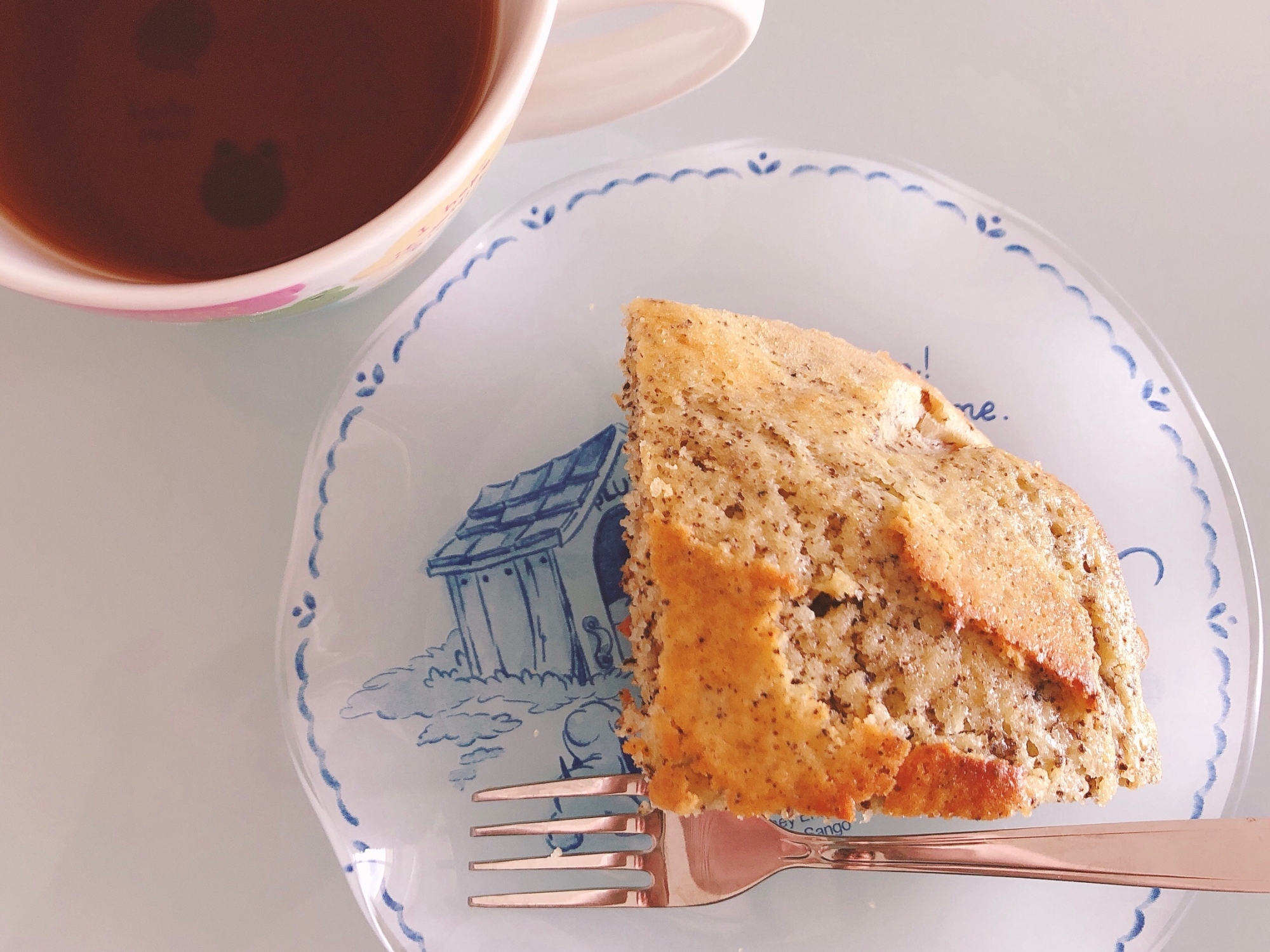 おうちでカフェタイム★ふわふわしっとり紅茶ケーキ