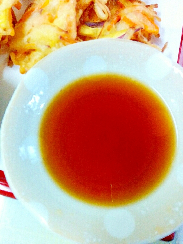 簡単 天つゆ すぐ出来ます レシピ 作り方 By キャロット キャンディ 楽天レシピ