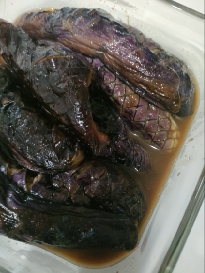 茄子の煮浸し
