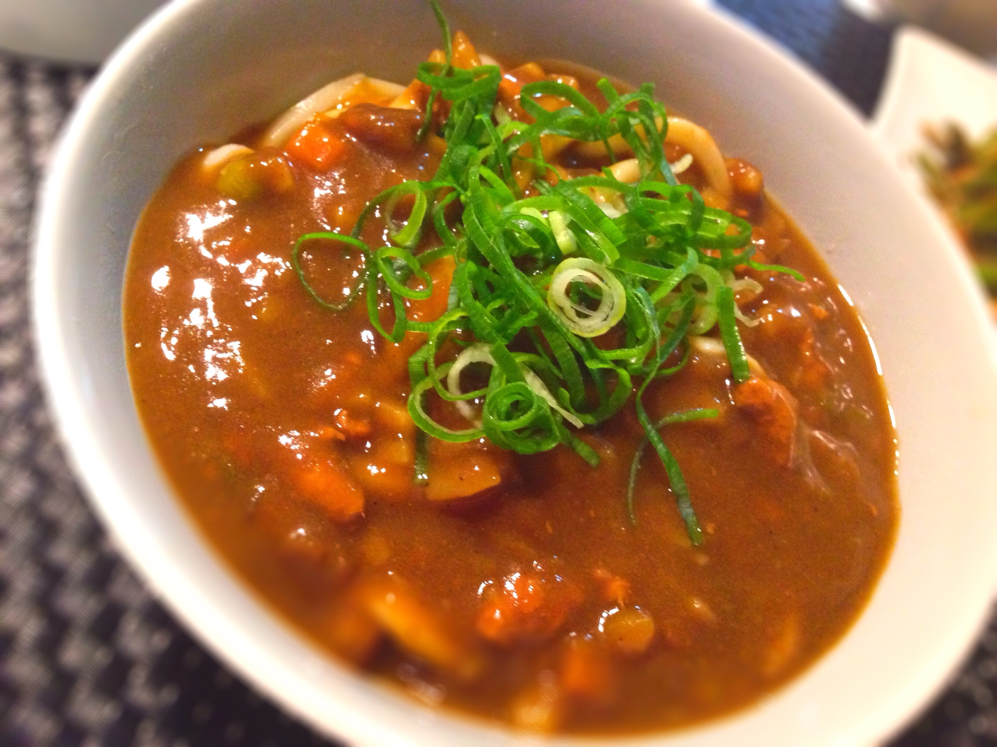 簡単！余ったカレーでカレーうどん