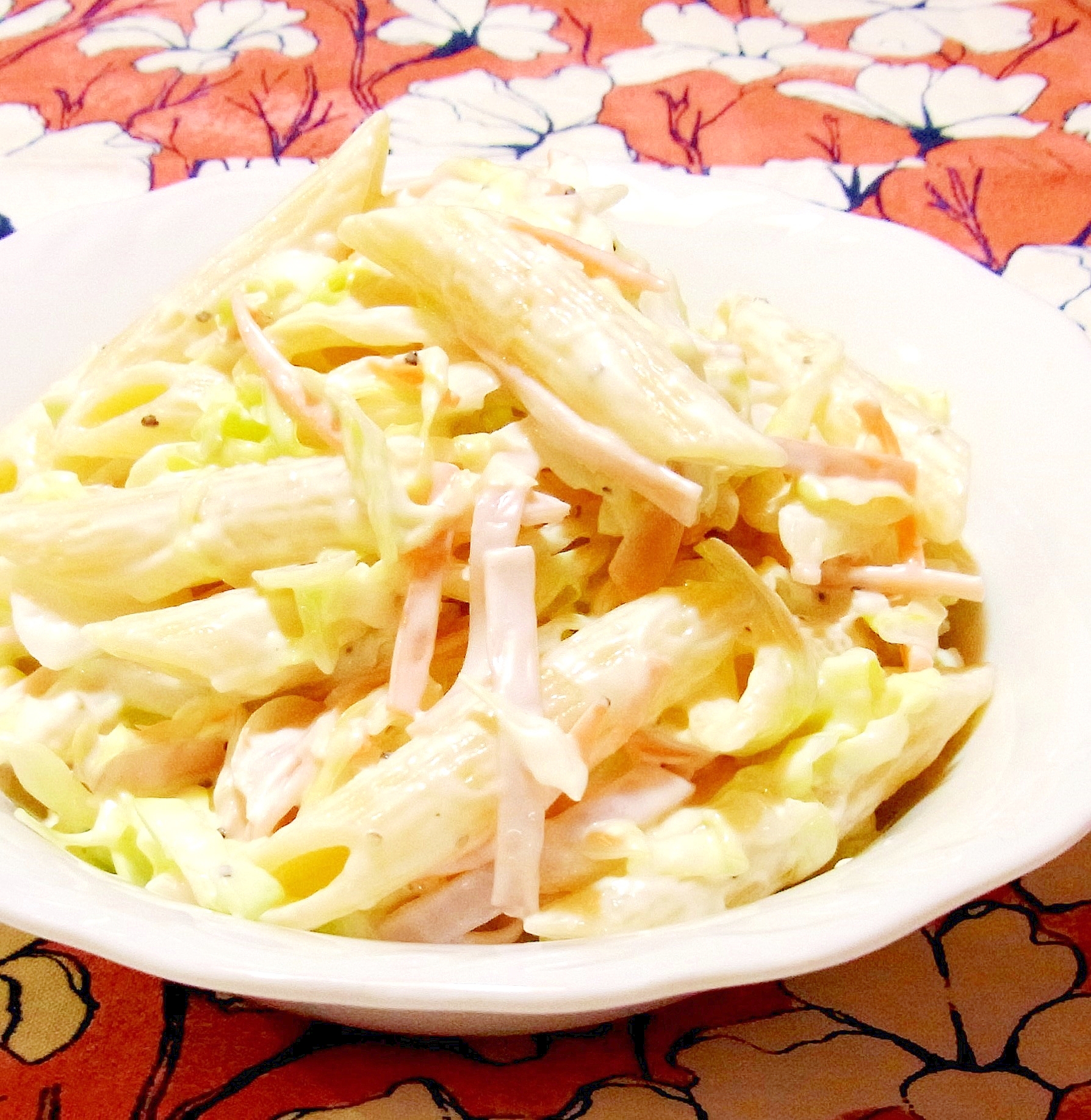 キャベツとハムのマカロニサラダ レシピ 作り方 By メリッコ 楽天レシピ