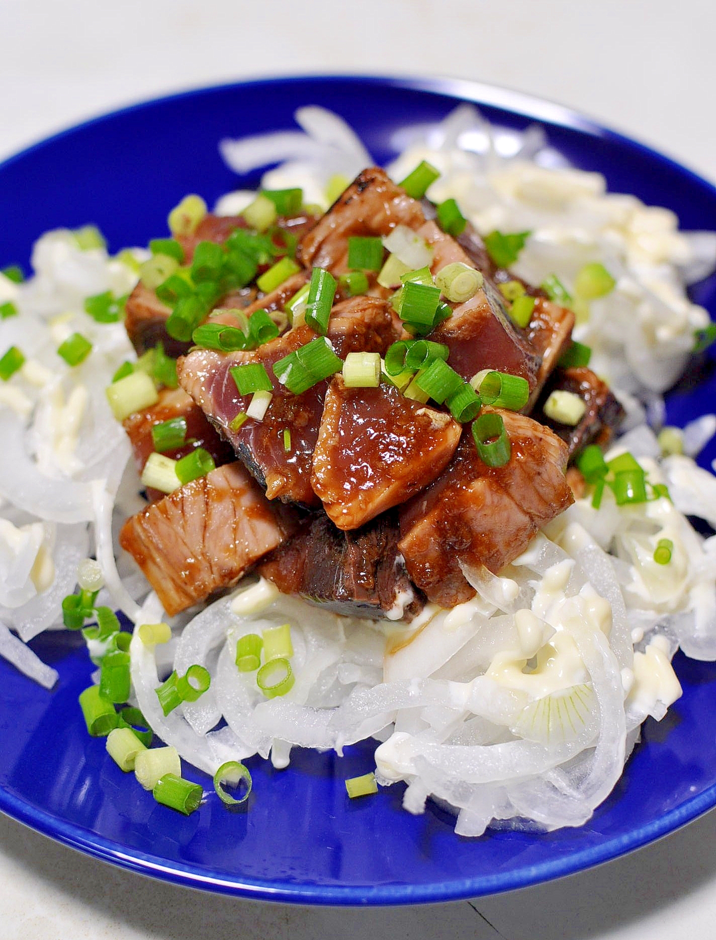 かつおのたたきのアジア風香味ダレ