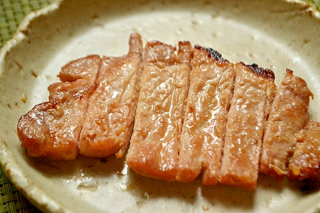 豚ロースの醤油麹漬け