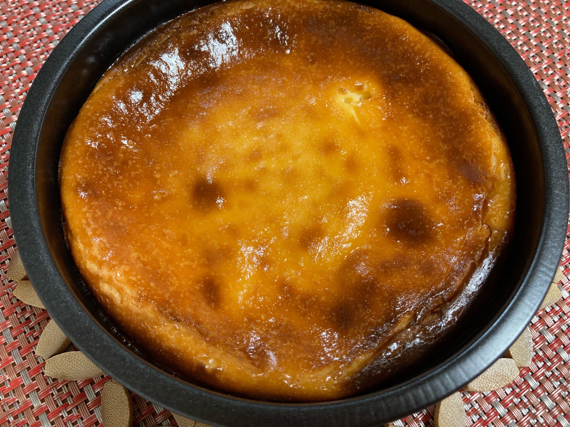 ★ベイクドチーズケーキ★混ぜて焼くだけ簡単!