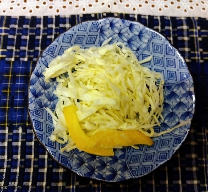 約10分☆*ﾟ生野菜サラダ☆*ﾟパプリカサラダ