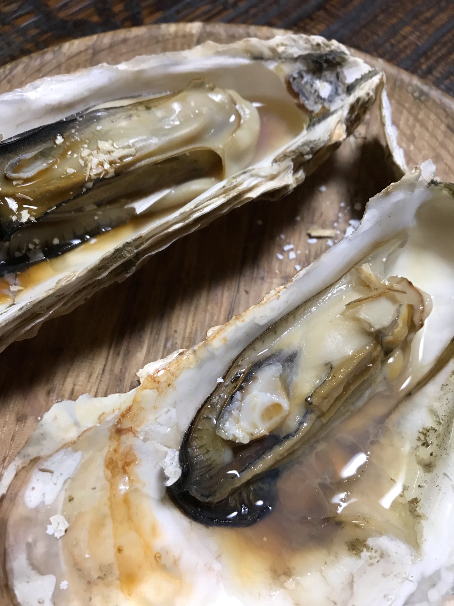 殻付き牡蠣の魚焼きグリル焼き レシピ 作り方 By トリケラトップス 楽天レシピ