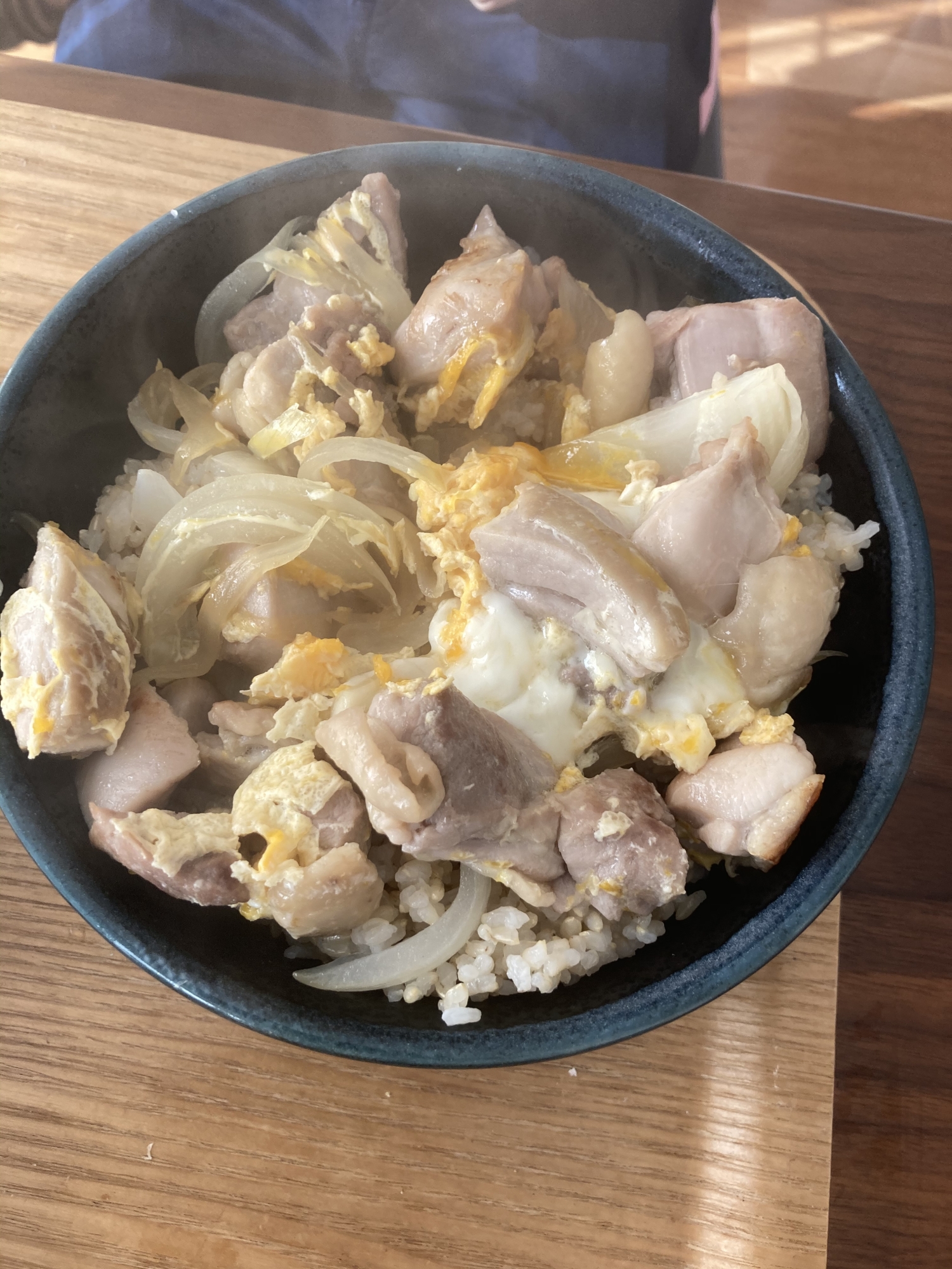 男飯の鶏モモ親子丼！